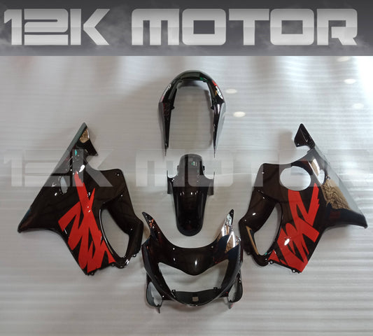 Black and Red design Fairing kits Fit for HONDA CBR600RR F4 1999 2000 Aftermarket Fairing Kit