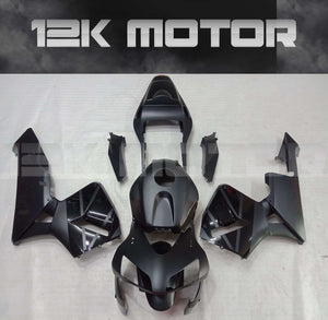 Black in Black Fairing Kit Fit HONDA CBR600RR CBR600 2003 2004