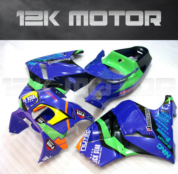 Blue Fairing Kit Fits HONDA VFR 400 R NC30 1989 - 1993 Aftermarket Fairing