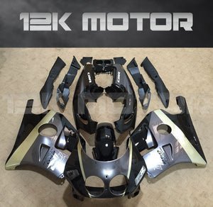 CBR250RR fairings / MC22 fairings 1990-1999 Honda Black Gold Fairing Set