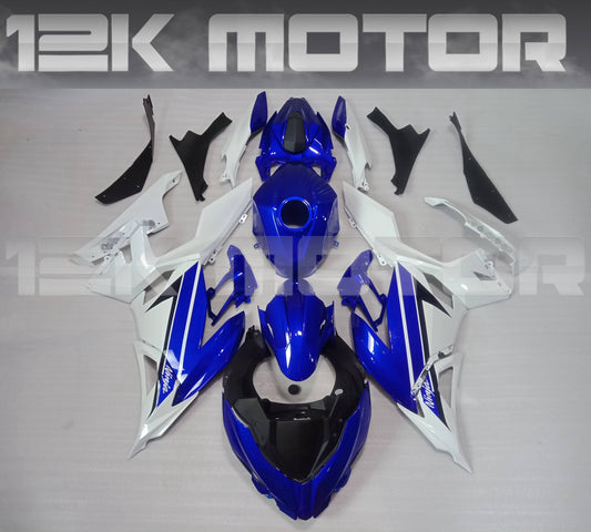 Custom Blue Design Fairing Kit For KAWASAKI Ninja 400 2018 - 2023