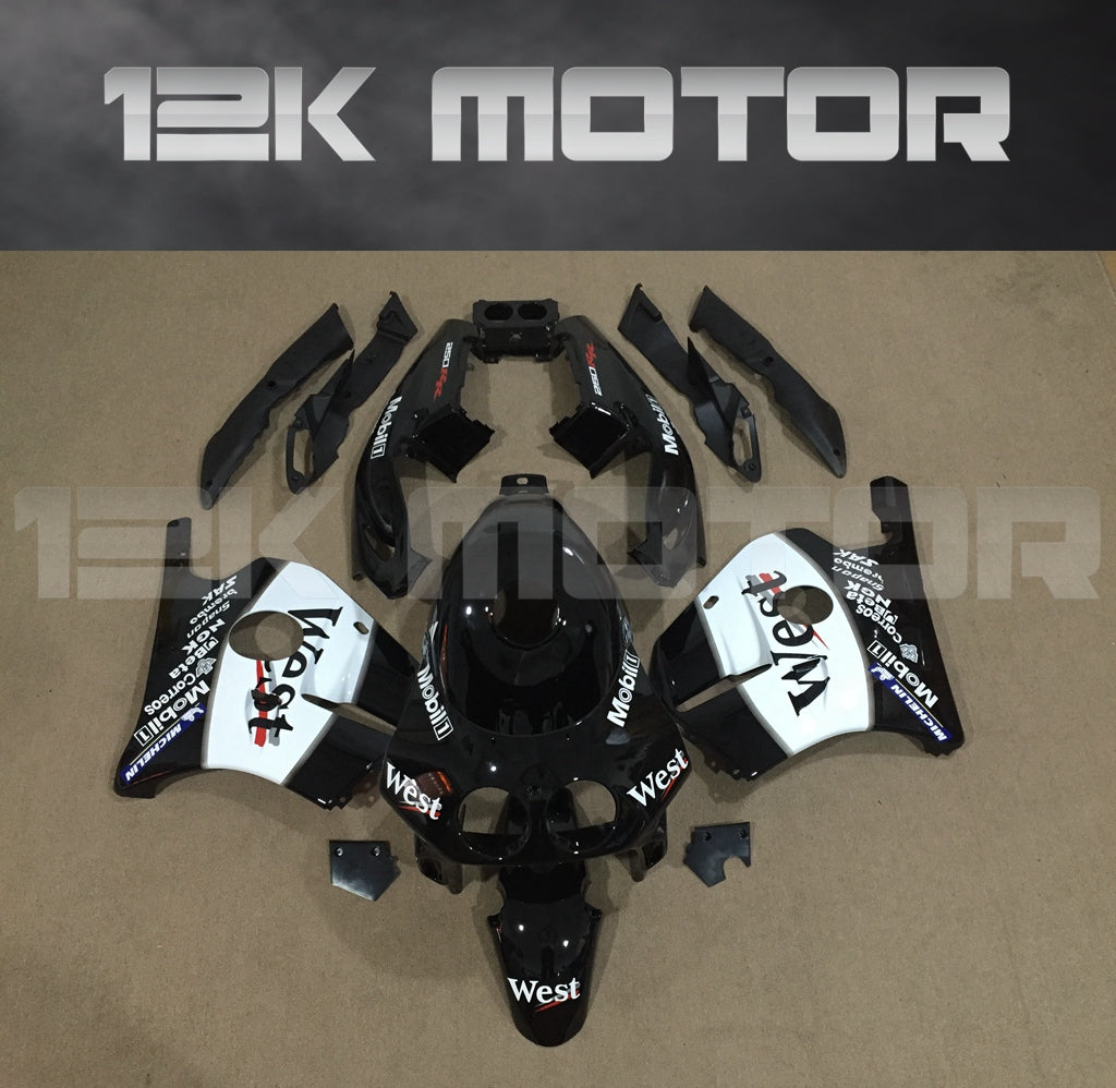 Dark WEST Fairing Kit Set for HONDA CBR250 RR MC22 1990-1999 Aftermarket Fairing kits