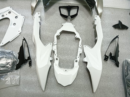 ---AU STOCKING---Factory White Silver Fairing Kit For Suzuki GSXR1000 2009 - 2016