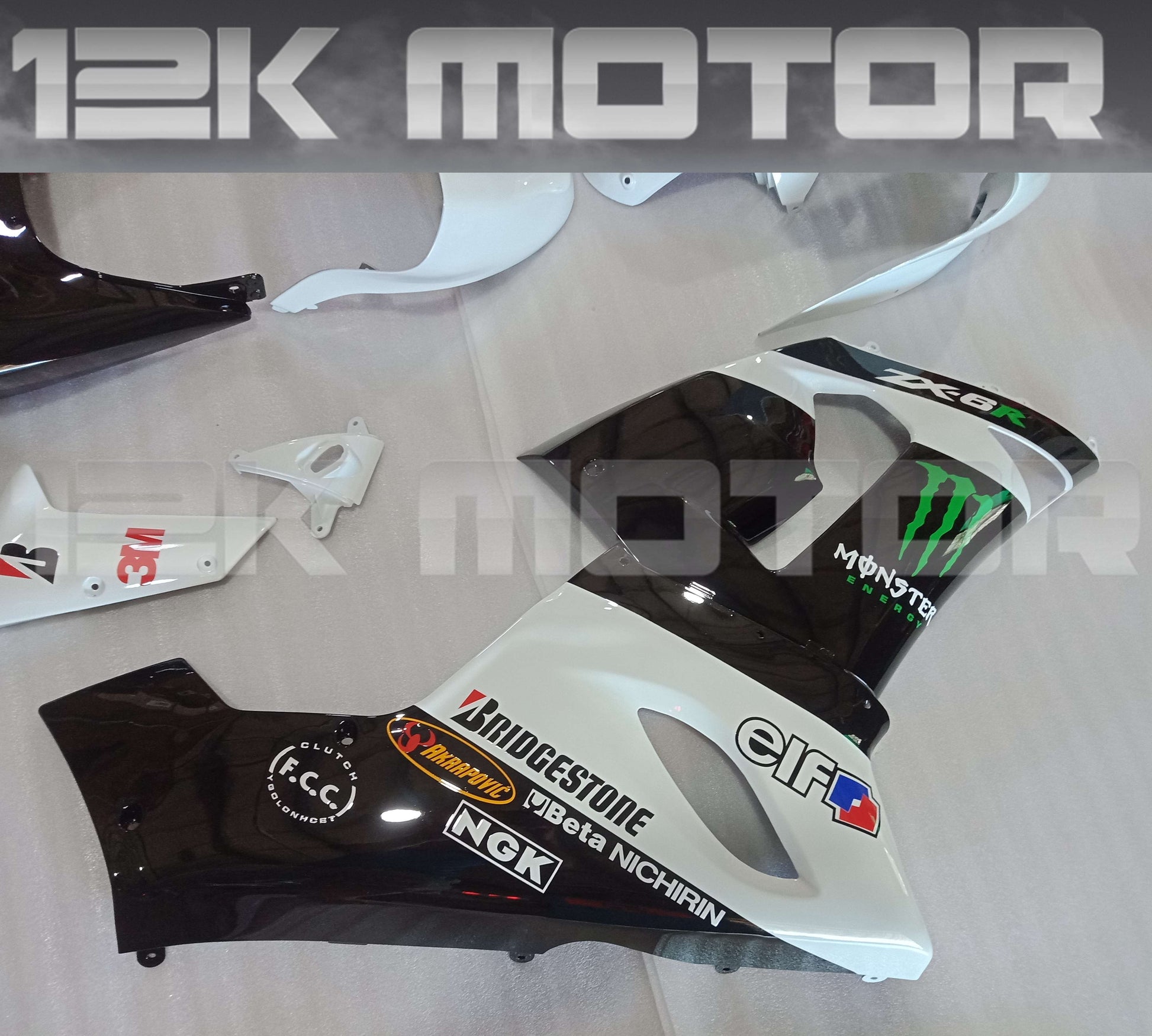 Fit For KAWASAKI ZX6R 2005 2006 Monster Fairing Kit