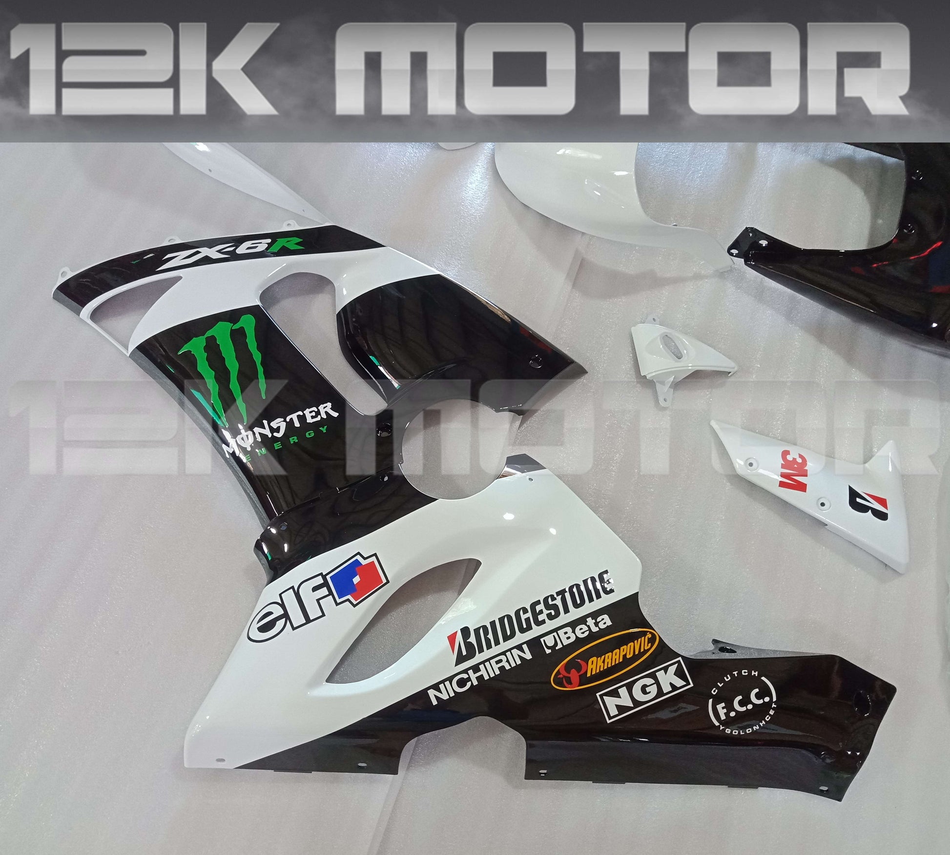 Fit For KAWASAKI ZX6R 2005 2006 Monster Fairing Kit