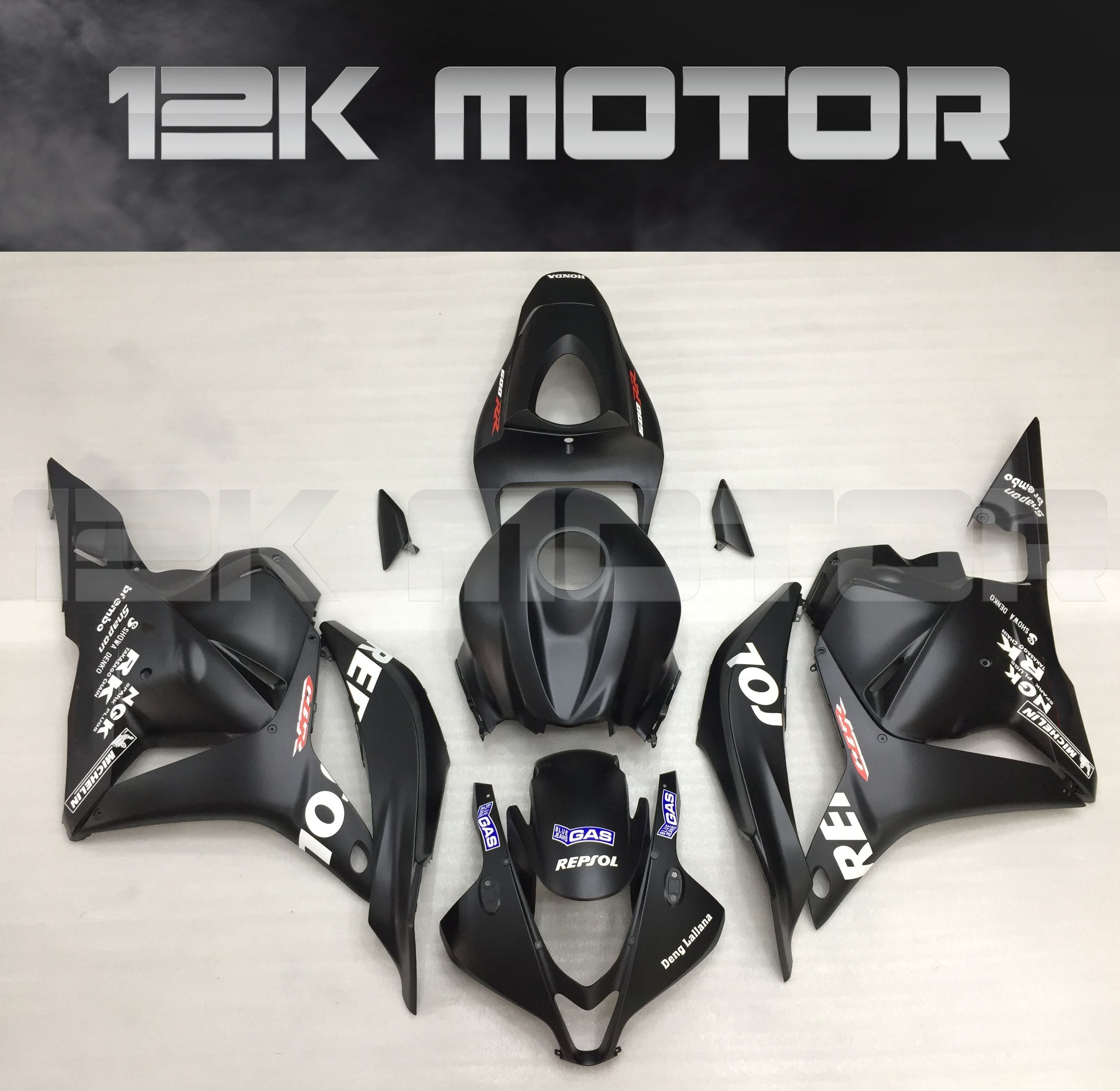 Fit for HONDA CBR600RR 2009 2010 2011 2012 Matt Black Fairing