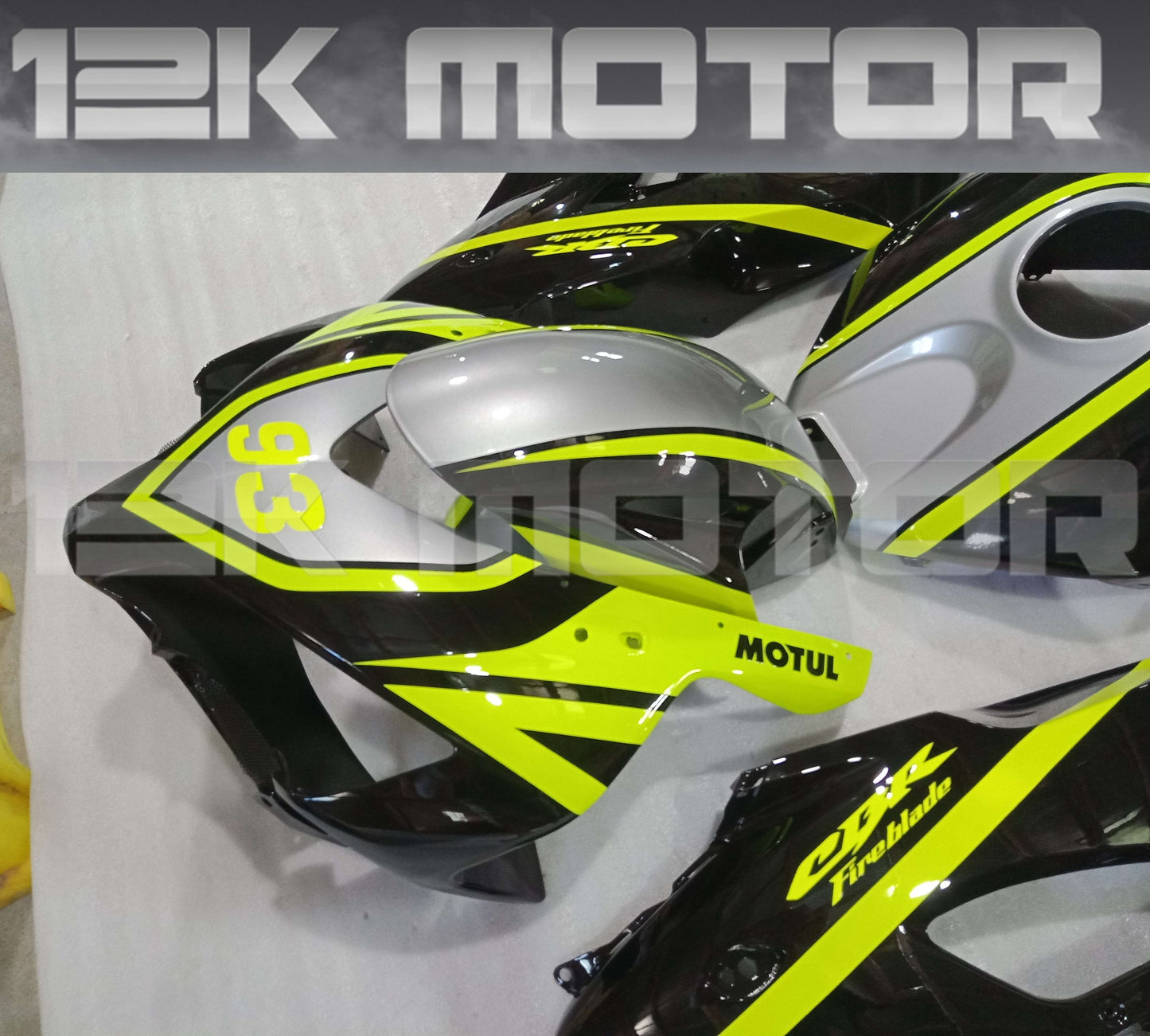 Fluro Yellow Design Fairing Kit for HONDA CBR1000RR 2004 2005