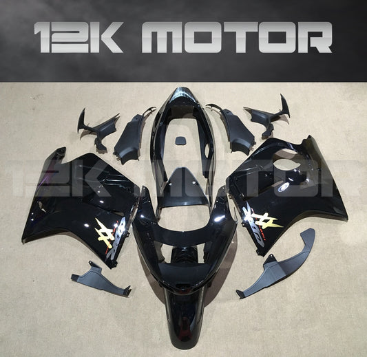 Gloss Black Fairing Kit Fit HONDA CBR1100XX Blackbird 1996 - 2001 - 2007