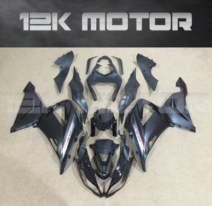 Gloss Black Fairing Kit for Kawasaki ZX-6R 2013 2014 2015 2016 2017 2018