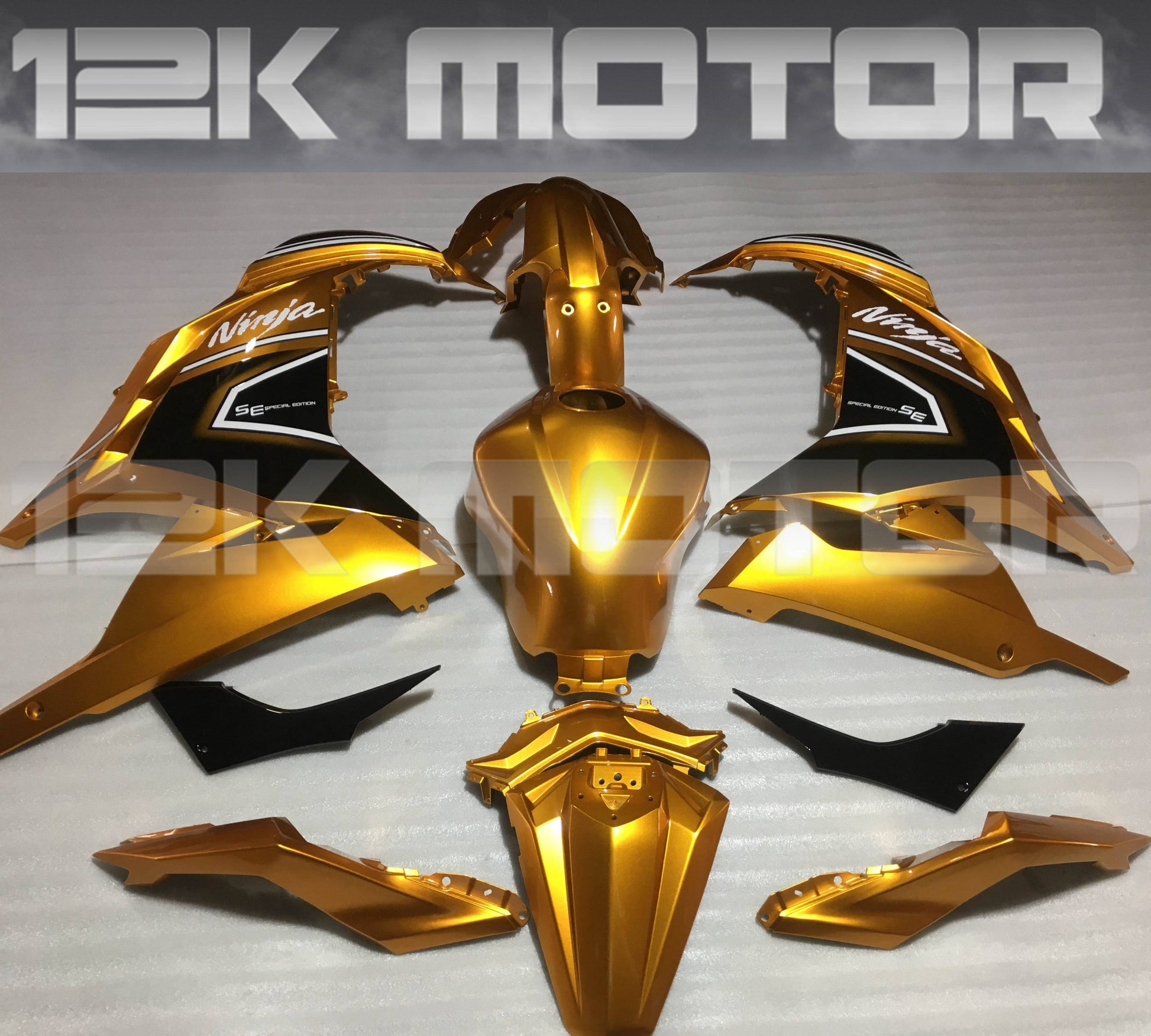 Gold Design Ninja300 Color Fairing Kit For Kawasaki Ninja 300 Fairing