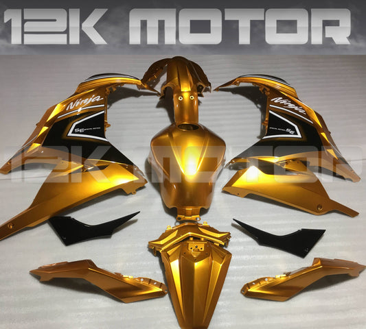 Gold Design Ninja300 Color Fairing Kit For Kawasaki Ninja 300 Fairing