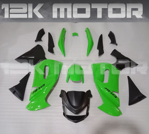 Green Fairing Kit For KAWASAKI ER6F 2006 2007 2008