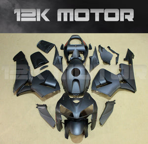 HONDA CBR600RR 2005 2006 Matt Black Aftermarket Fairing Kit
