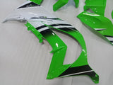 Kawasaki ZX10R fairings green - 01