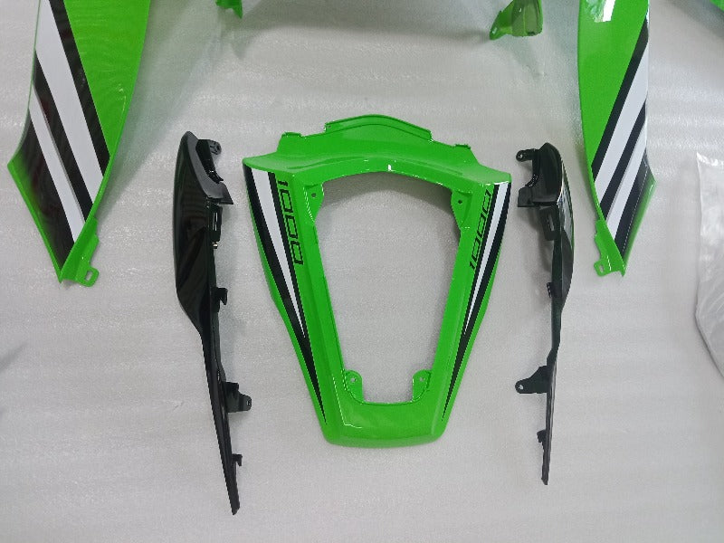 Kawasaki ZX10R fairings green - 04