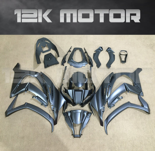 Matt Black Fairing kit fit 2011 2012 2013 2014 2015 Kawasaki ZX-10R