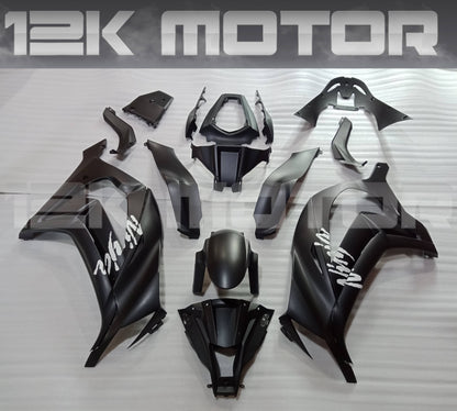 Matt Black Kawasaki ZX10R Fairing Kit 2011 - 2015 - 01