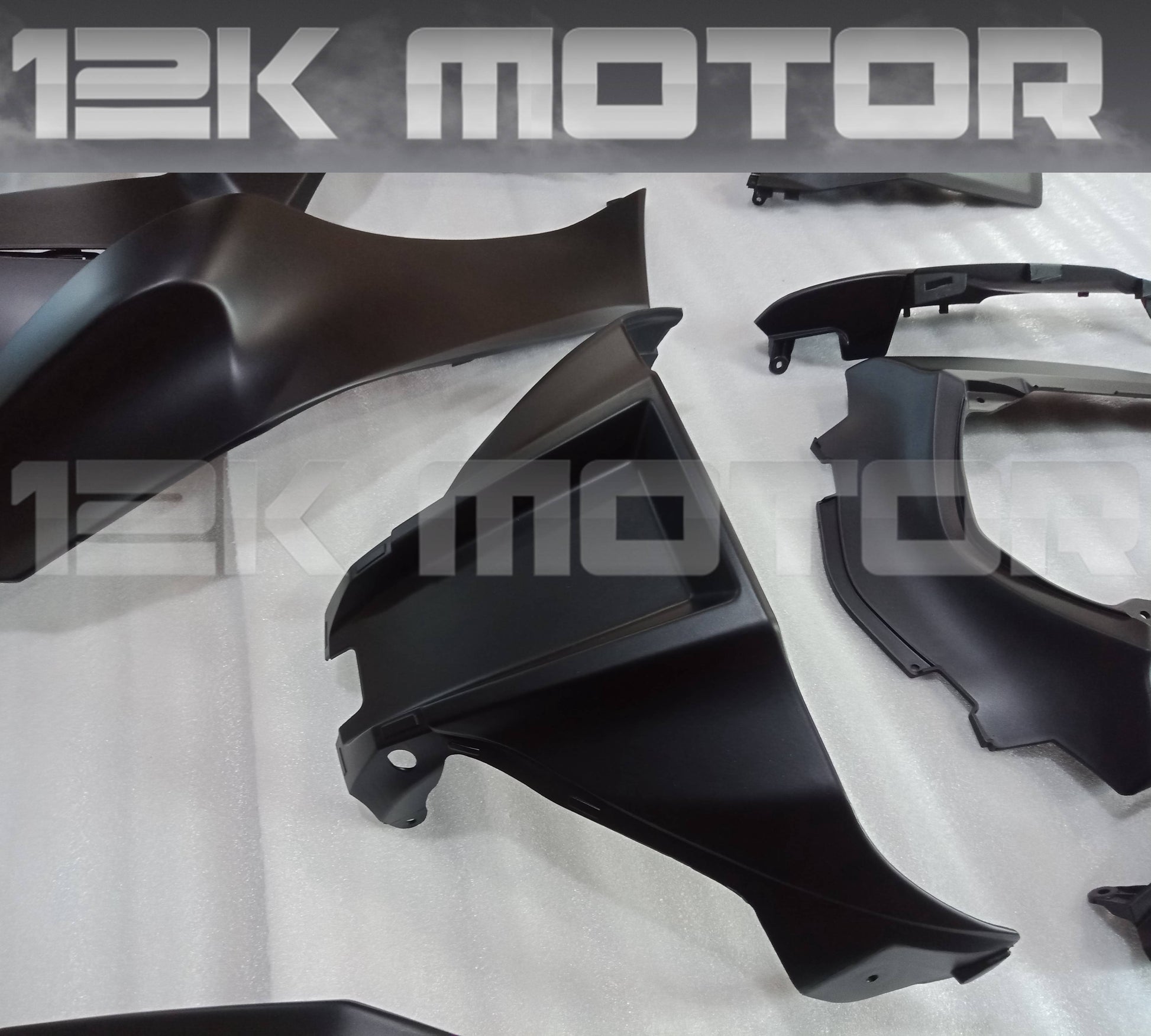 Matt Black Kawasaki ZX10R Fairing Kit 2011 - 2015 - 01