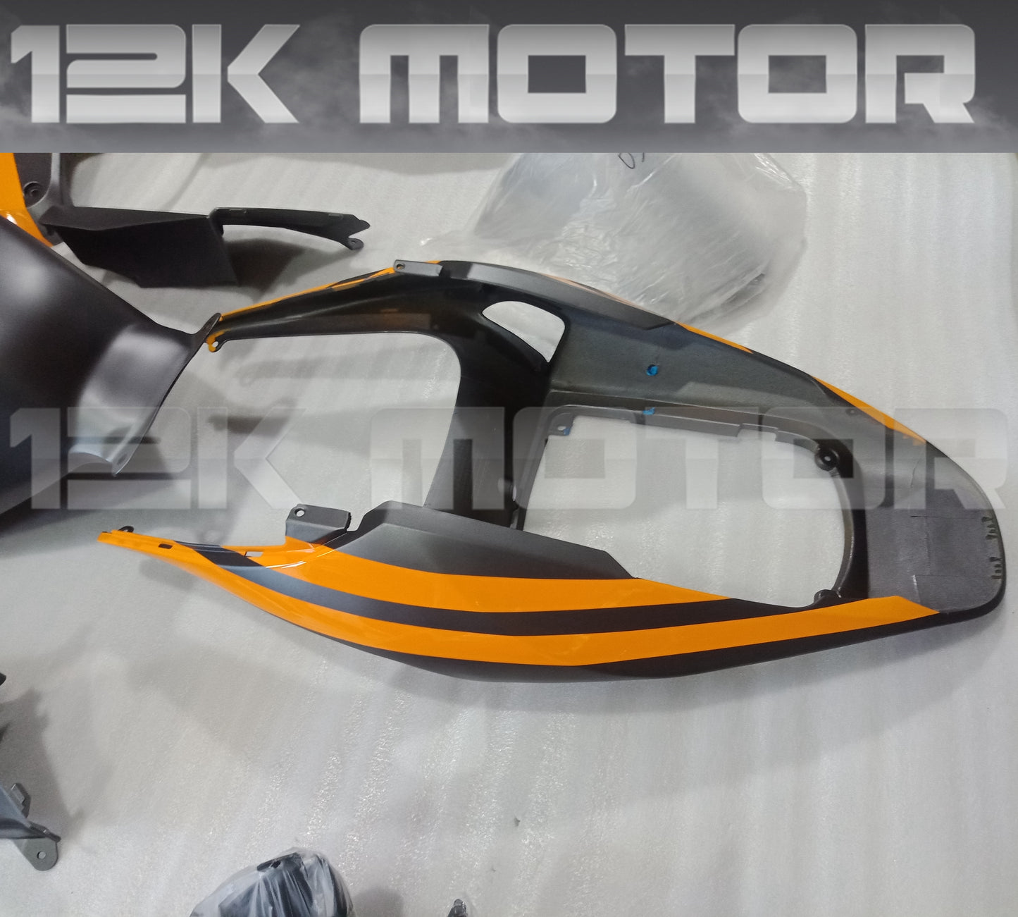 Matt Dark Grey With Yellow Fairing Kit For HONDA CBR600RR 2005 2006