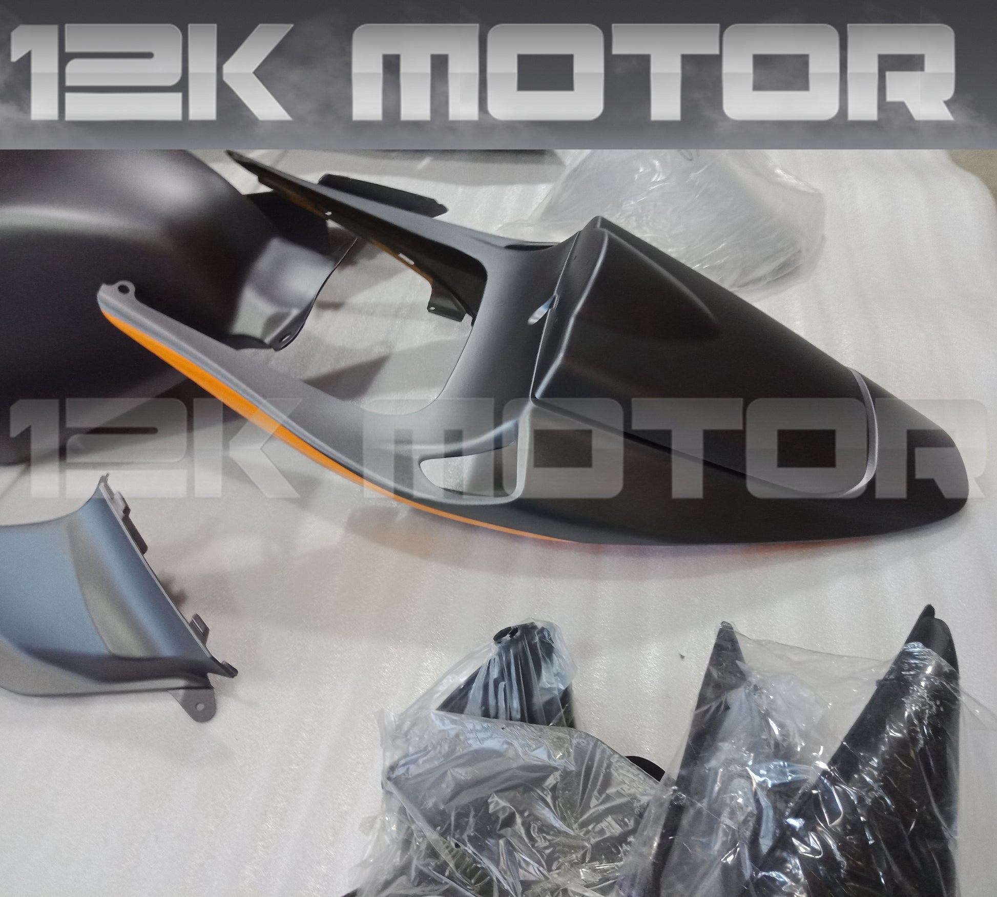 Matt Dark Grey With Yellow Fairing Kit For HONDA CBR600RR 2005 2006