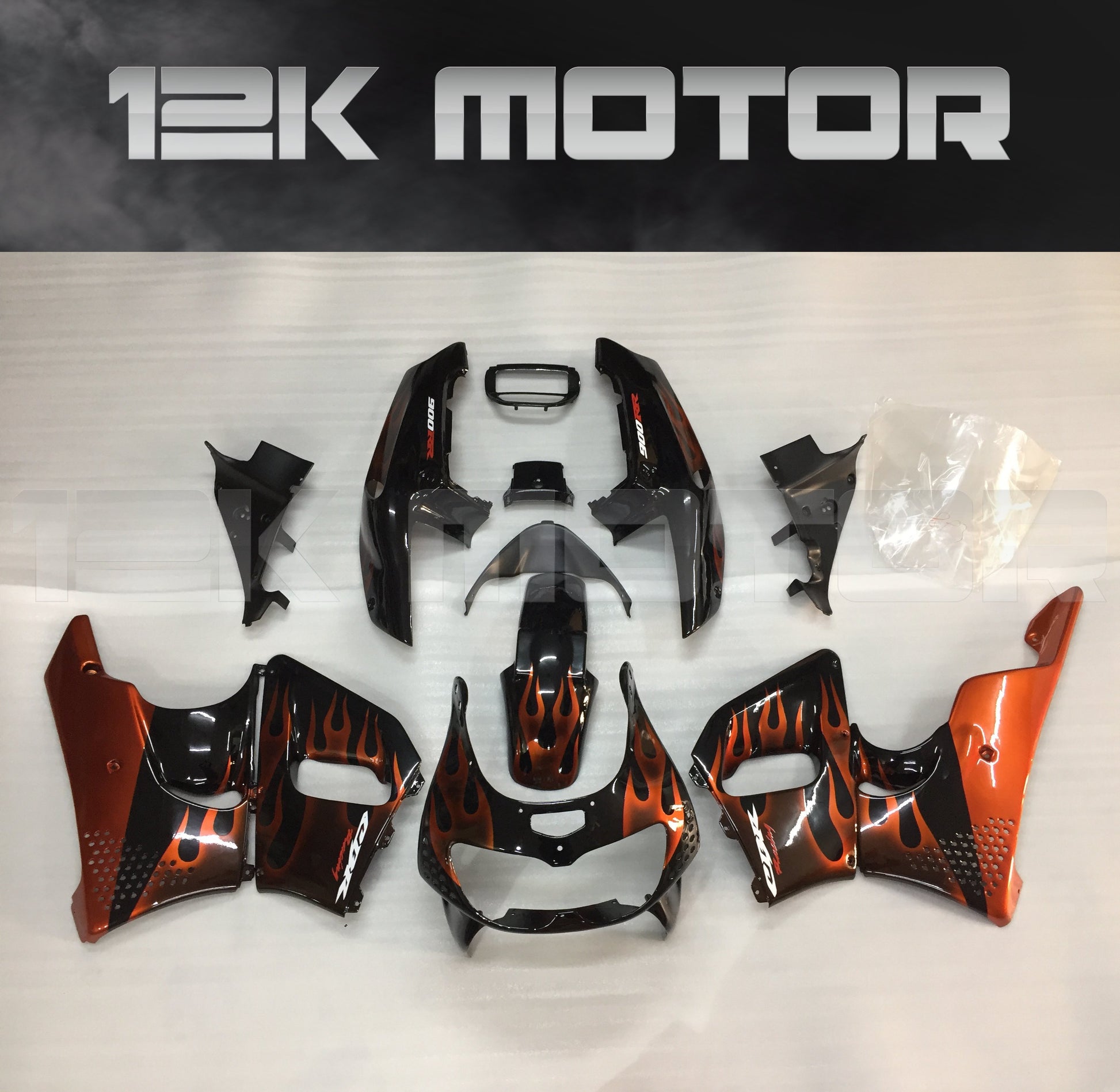 Orange and Black Fairing Fit for HONDA CBR900RR 1996 1997 Aftermarket Fairing Kit