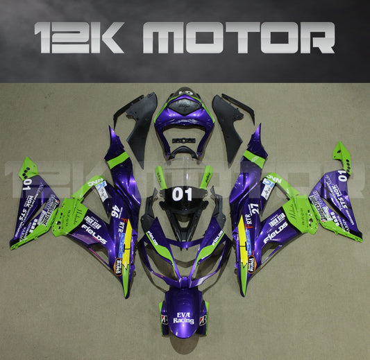 Purple Color Fairing Kit for Kawasaki ZX-6R 2013 2014 2015 2016 2017 2018
