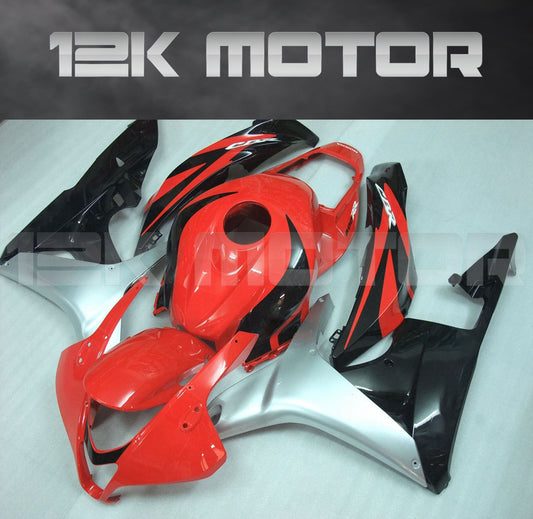 Red Silver Fairing kits for HONDA CBR600RR Fairings 2007 2008