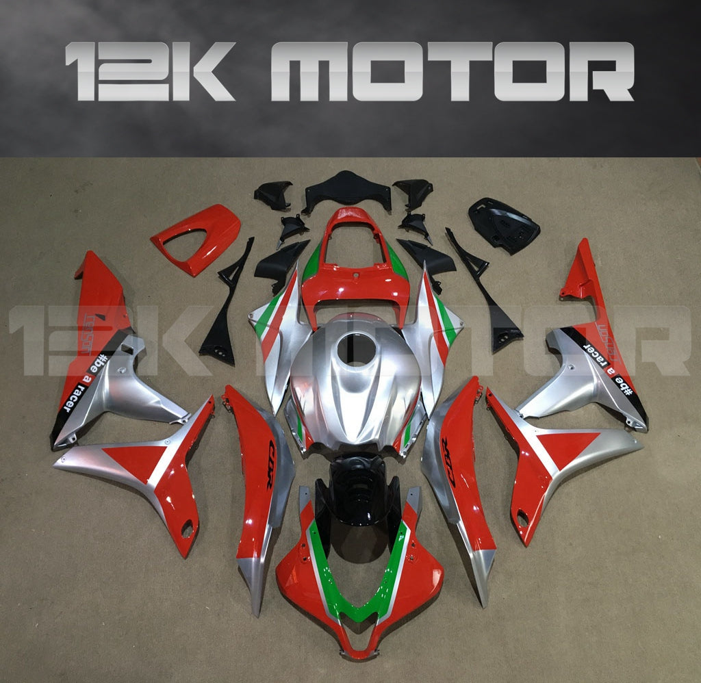 A set of aftermarket fairing kits for HONDA CBR600RR 2007 2008, including various panels and a windscreen.