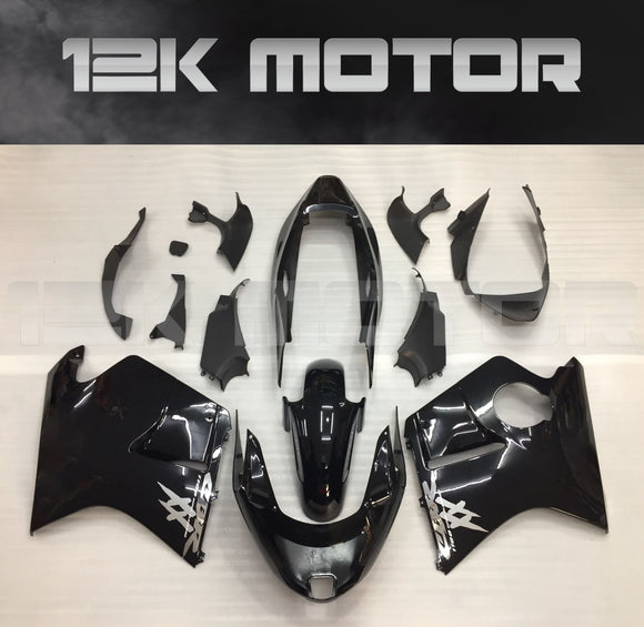 Silver Black Fairing fit HONDA CBR1100XX Blackbird 1996 1997 - 2007