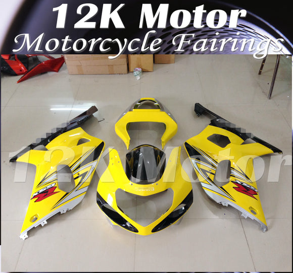 Yellow Fairing fit for SUZUKI GSXR 1000  2000 2001 2002 Aftermarket Fairings Kit