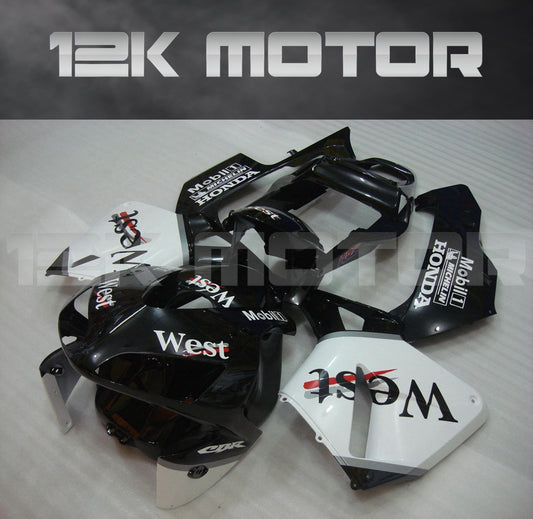 A set of motorcycle fairing panels for HONDA CBR600RR F5 2003 2004 aftermarket fairing kit, including front mudguard, front upper fairing, and side panels among others.