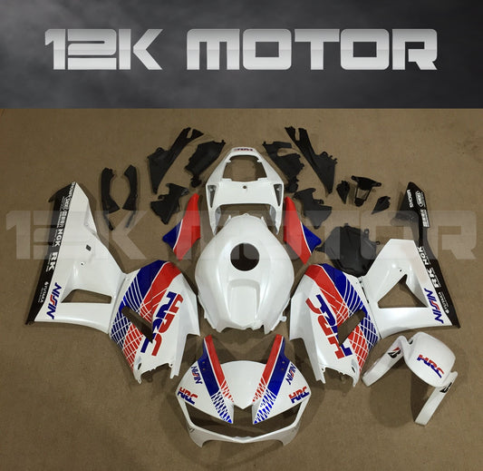 White Red Fairing Fit for HONDA CBR600RR 2013 2014 2015 2016 2017 2018 2019 2020 2021 2022 2023 Aftermarket Fairing Kit