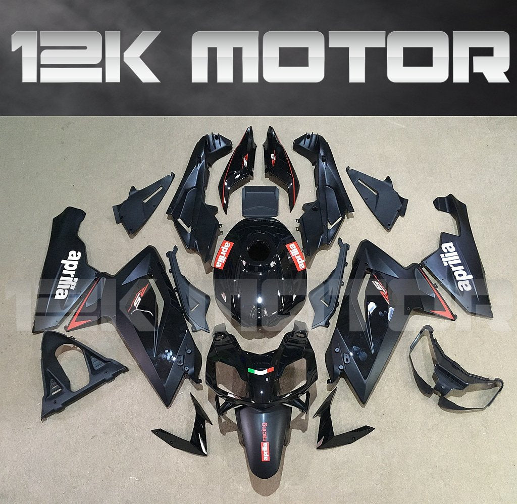Gloss Black Fairing kits for Aprilia RS 125 fairings 2012 2013 2014