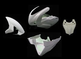 DUCATI 999 Carbon Fairings