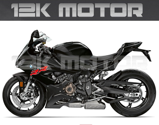 BMW S1000RR 2019 2020 2021 Black Fairing Kit