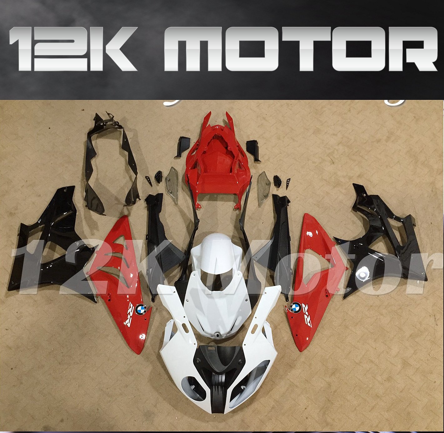 BMW S1000RR 2009-2014 OEM Red Fairing | 12K MOTOR