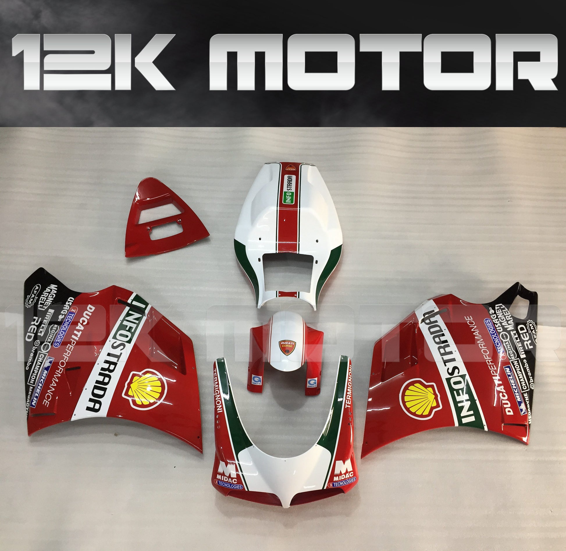 Ducati 748/916/996/998 Fairing Shell | 12K MOTOR