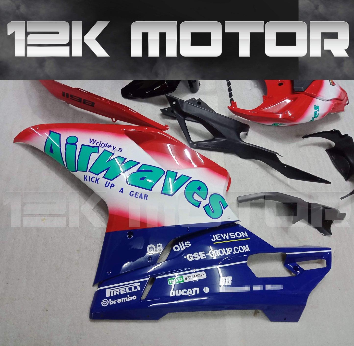 Ducati 848/1098/1198 Fairing | 12K MOTOR