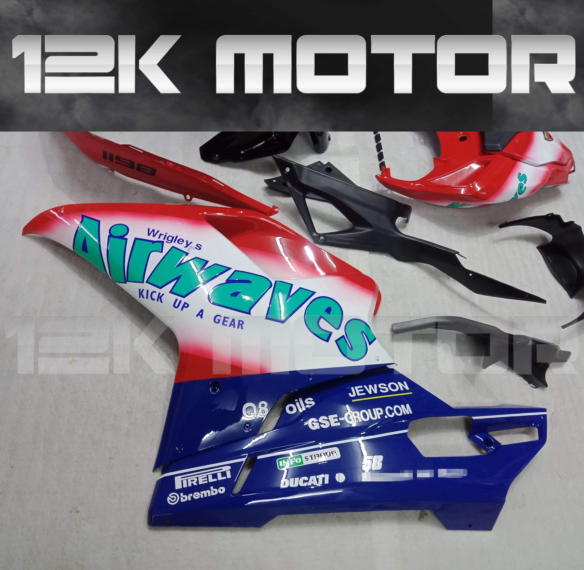 Ducati 848/1098/1198 Fairing | 12K MOTOR