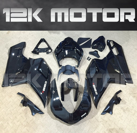 Ducati 848/1098/1198 Gloss Black Fairing | 12K MOTOR