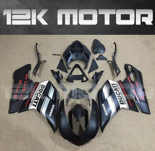 Ducati 848/1098/1198 Satin Black Fairing | 12K MOTOR