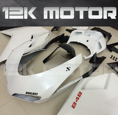 Ducati 848/1098/1198 White Fairing | 12K MOTOR