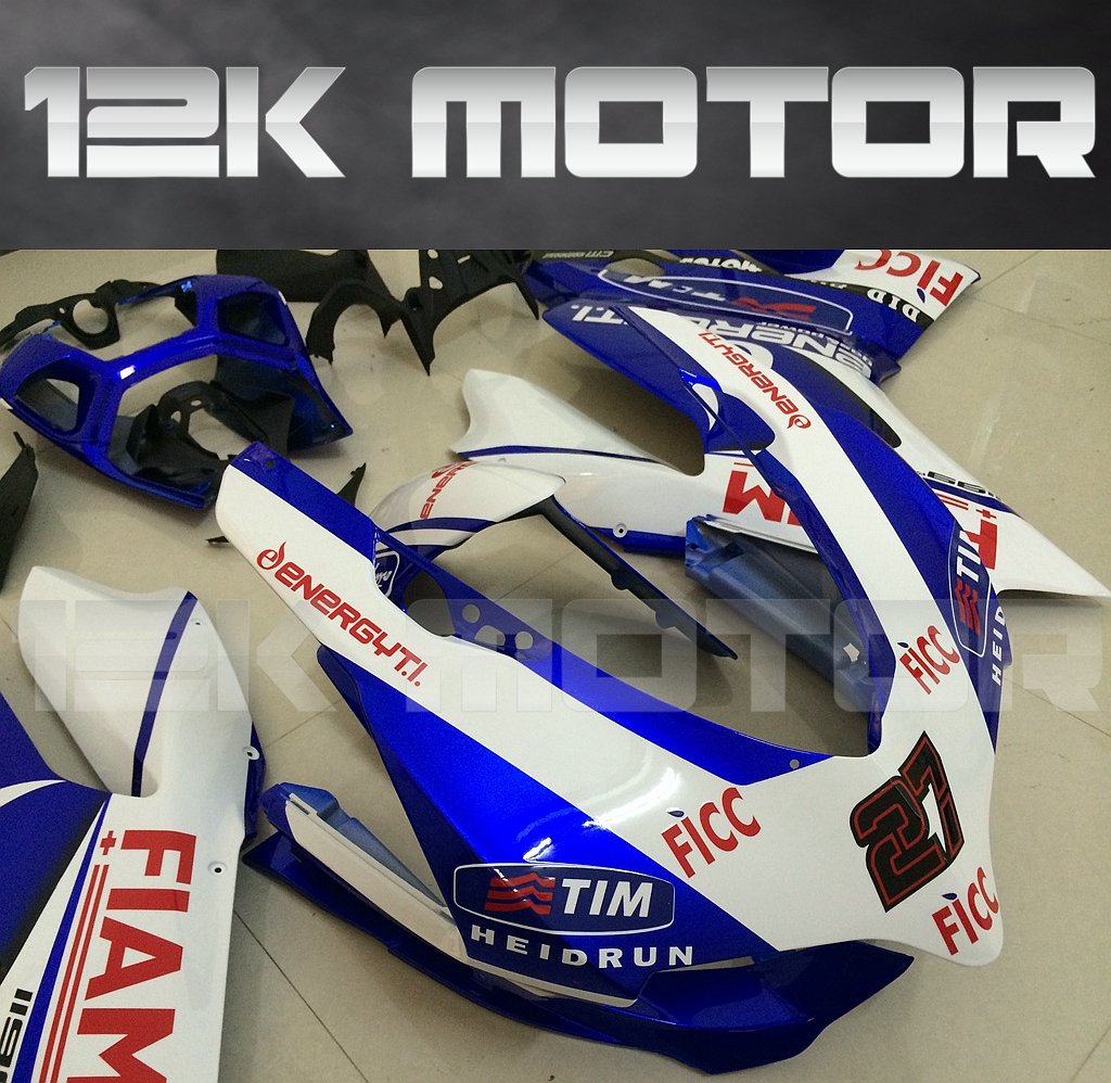 Ducati 899/1199 Fairing Blue FIAMM Design | 12K MOTOR