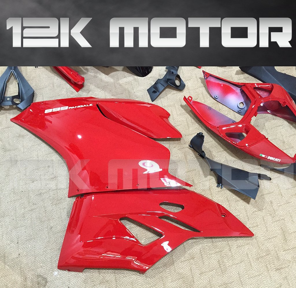 Ducati 899/1199 Plain Red Fairing | 12K MOTOR