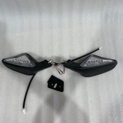 LED indicator mirror