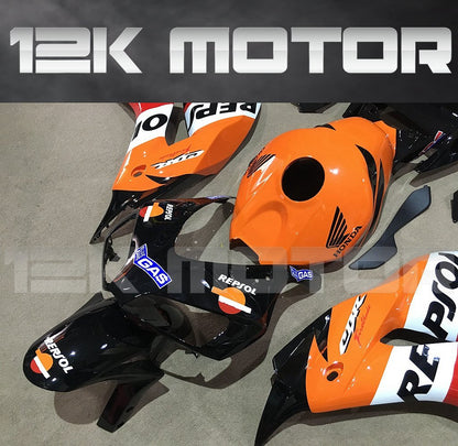 HONDA CBR1000RR 2006 2007 Orange Repsol Fairing | 12K MOTOR