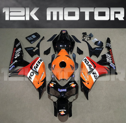 HONDA CBR1000RR 2006 2007 Orange Repsol Fairing | 12K MOTOR