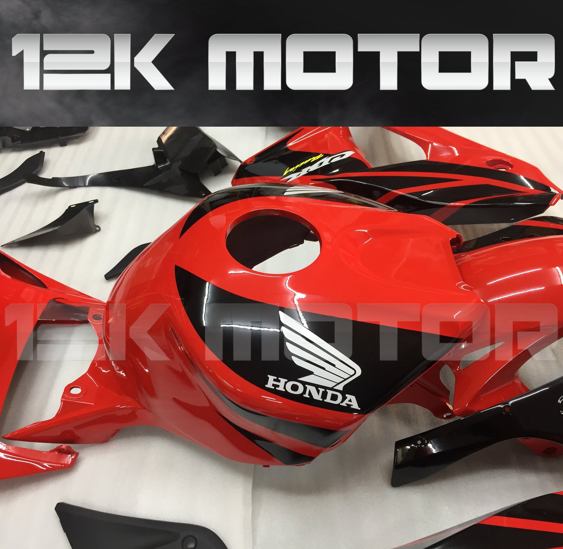 HONDA CBR1000RR 2006 2007 Red OEM Design Fairing | 12K MOTOR