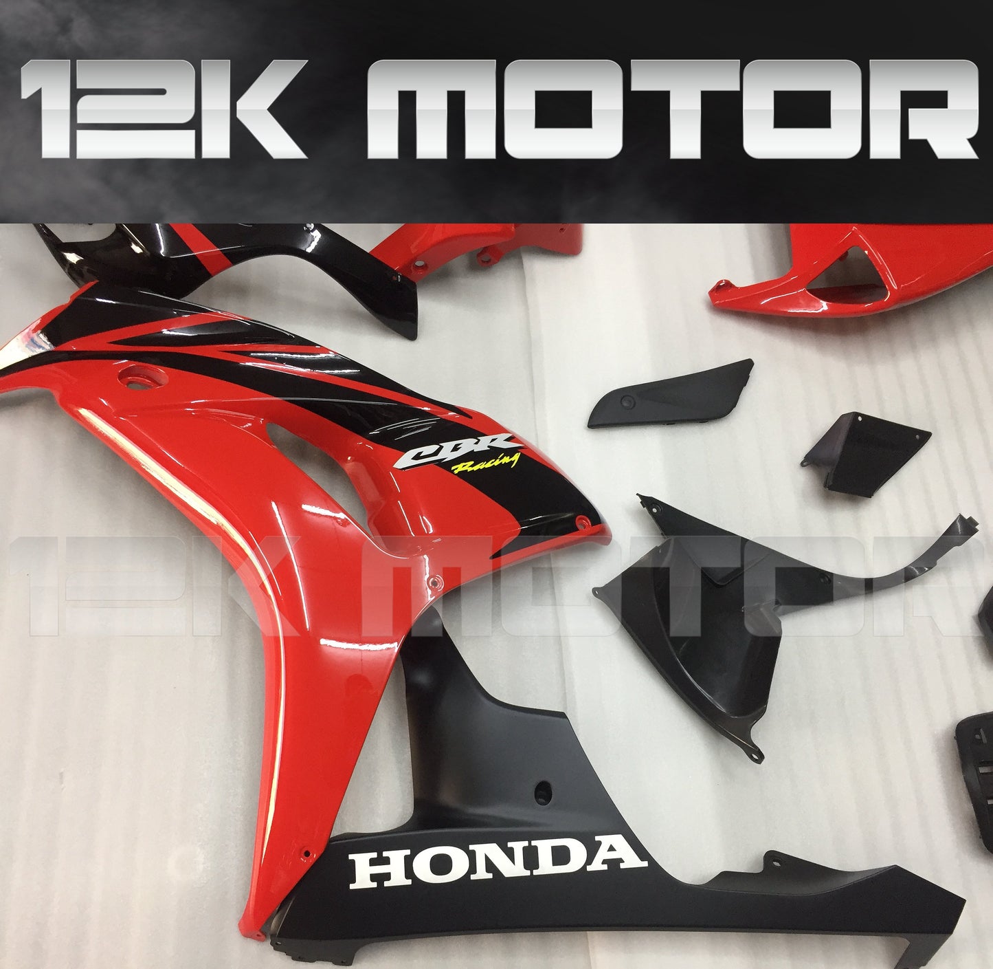 HONDA CBR1000RR 2006 2007 Red OEM Design Fairing | 12K MOTOR
