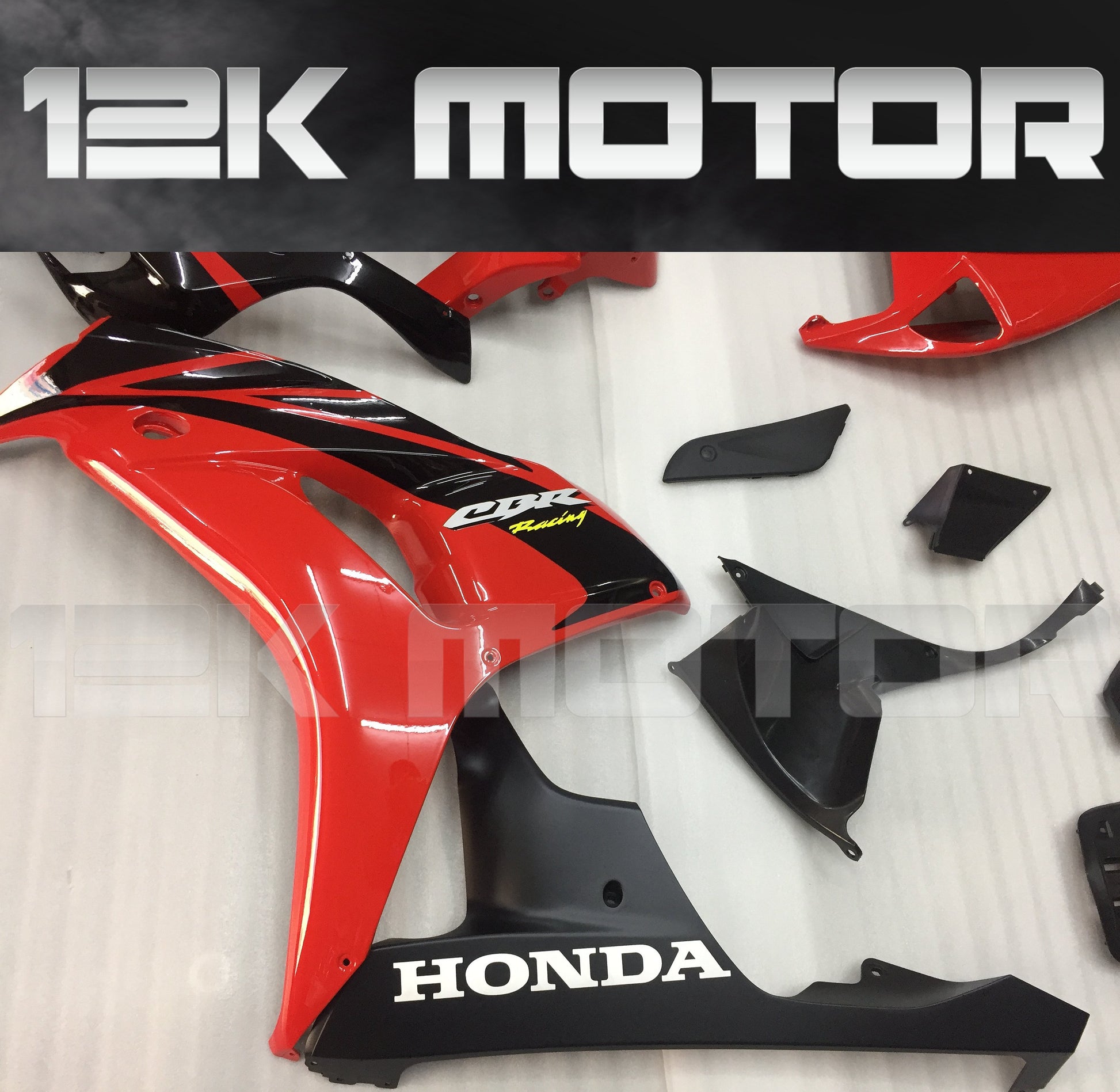 HONDA CBR1000RR 2006 2007 Red OEM Design Fairing | 12K MOTOR